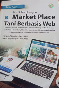 Image of BUKU AJAR TEKNIK E_MARKET PLACE TANI BERBASIS WEB