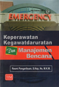 Image of KEPERAWATAN KEGAWATDARURATAN  DAN MANEJEMEN BENCANA