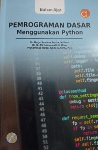 Image of PEMROGRAMAN DASAR Menggunakan Python